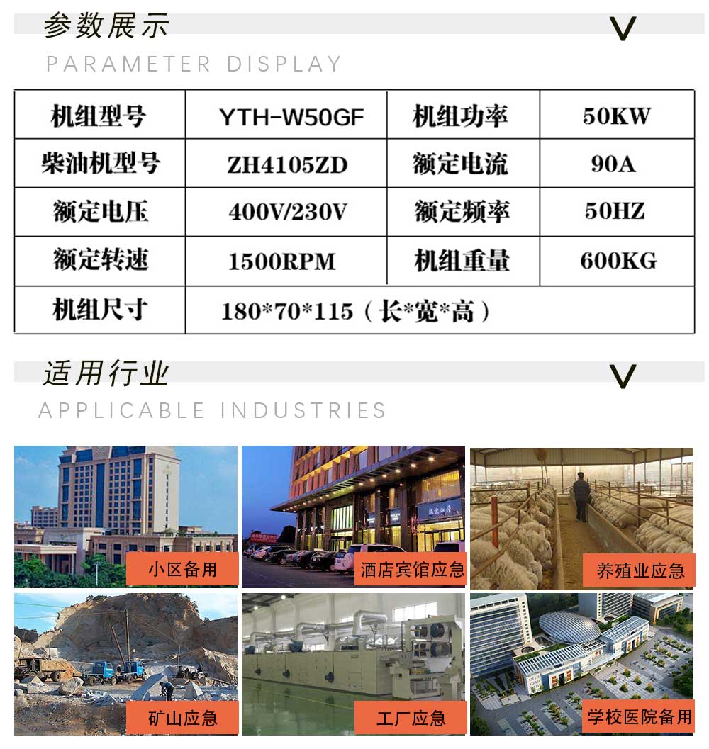 公司發(fā)電機(jī)組廣泛應(yīng)用于養(yǎng)殖、工廠、酒店消防等備用場(chǎng)所。